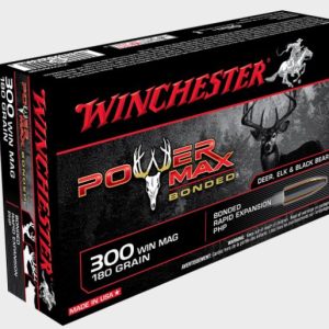 NYAW-X30WM2BP #1. Ammo 300 WM 180Gr Winchester Power Max Bonded 20's