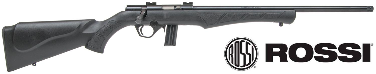 FORROSR-0001 #1. Rossi 22LR Bolt Action Rifle 8122 Synthetic Stock 10 Shot Threaded21"(1/2-20)