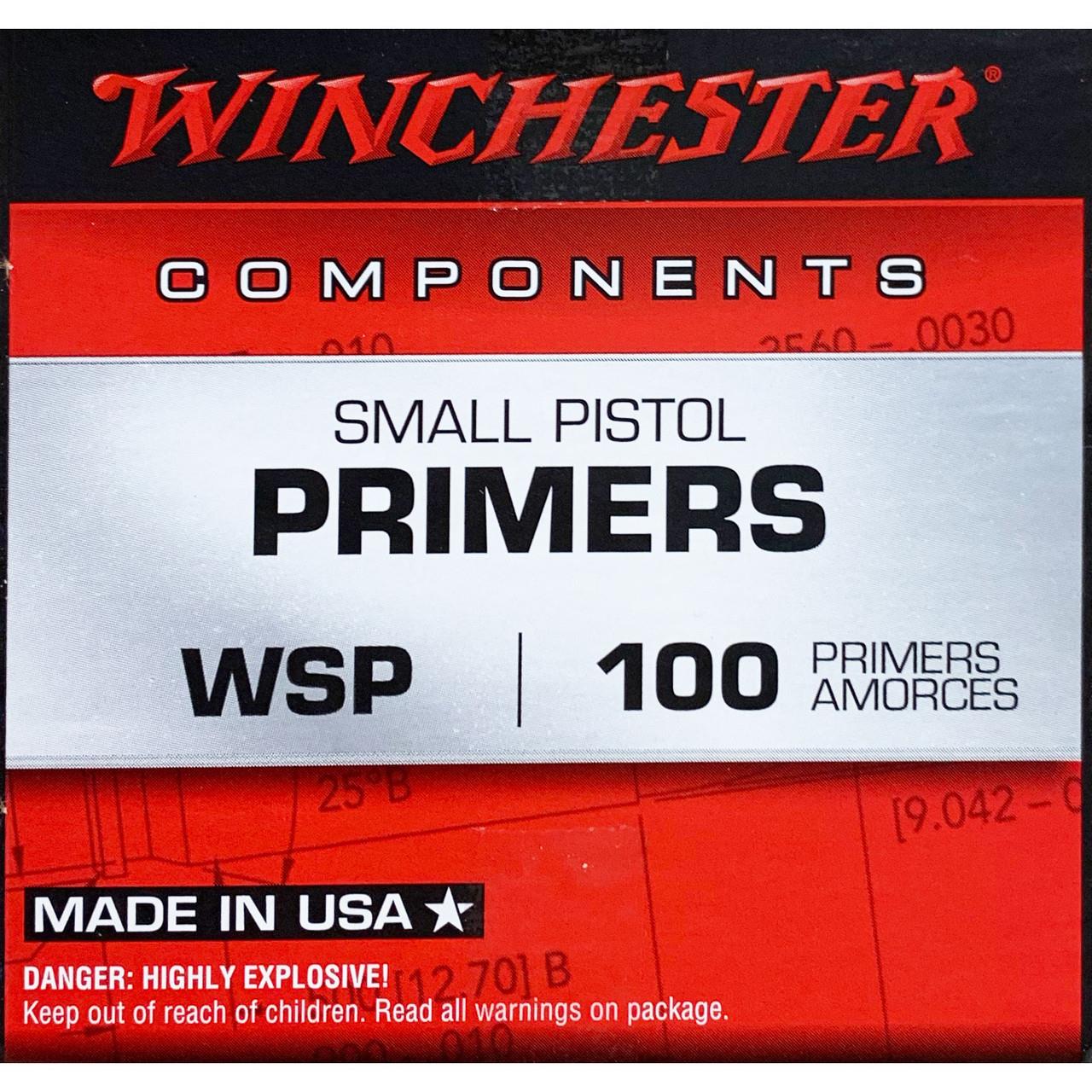 NYRW-WSP #1. Win Primers Small Pistol #1-1/2 108 (100)