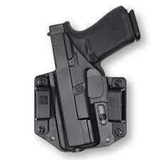 FORBC-021 #1. Bravo Holster OWB Glock 17/19/23 Blk Polymer A- RH