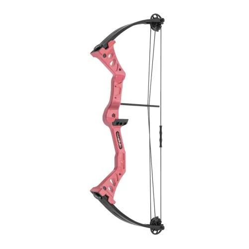 RNS33755 #1. Man Kung 25LBS Compound Bow Set Pink