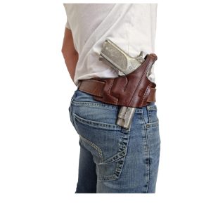 ELP101P07-09RHBL #1. El Paso Bikini Leather Holster P-07/09 RH Black