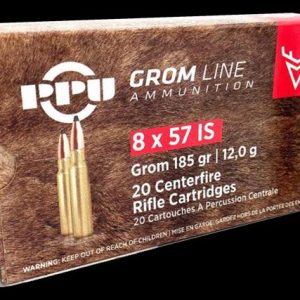 DFPVA-321 #1. Ammo 8x57 IS 185gr PPU GROM 20's