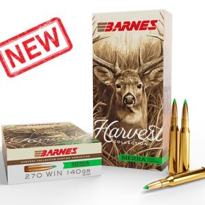 DFBR32399 #1. Ammo 270 Win Barnes Harvest 140Gr TGK 20's