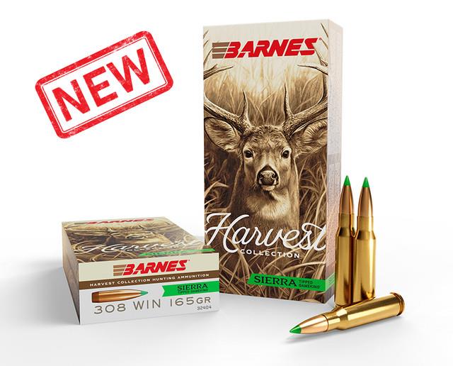 DFBR32404 #1. Ammo 308 Win 165gr Barnes Harvest TGK 20's