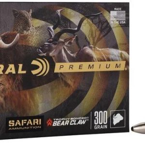FORAF-0003 #1. Ammo 375 H&H 300gr Trophy Bonded Bear Claw 20's
