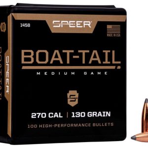 FORSP090 #1. P 270 Cal (.277) 130Gr Speer Boat Tail SP 100's