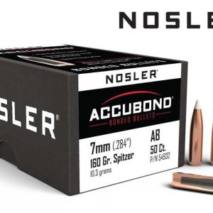DFN54932 #1. P7mm Cal 160Gr Nosler AccuBond SP 50's