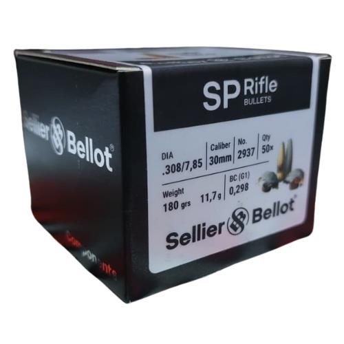 GBRBSB30180SP50 #1. P 30 (308) Cal 180Gr S&B SP 50's