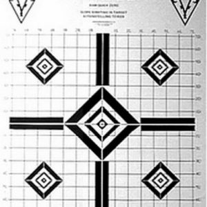 RAR9032 #2. Scope Zero Targets 3pc Black -Ram-