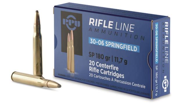 AOFPVA-066 #1. Ammo 30-06 SPR 180Gr PPU SP 20's