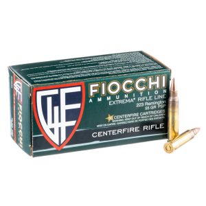 SGAFI22355SP #1. Ammo 223 Rem 55Gr Fiocchi PSP 50's