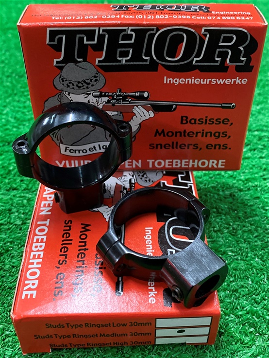 thrsm30. Thor Stud Type Medium Ringset 30mm