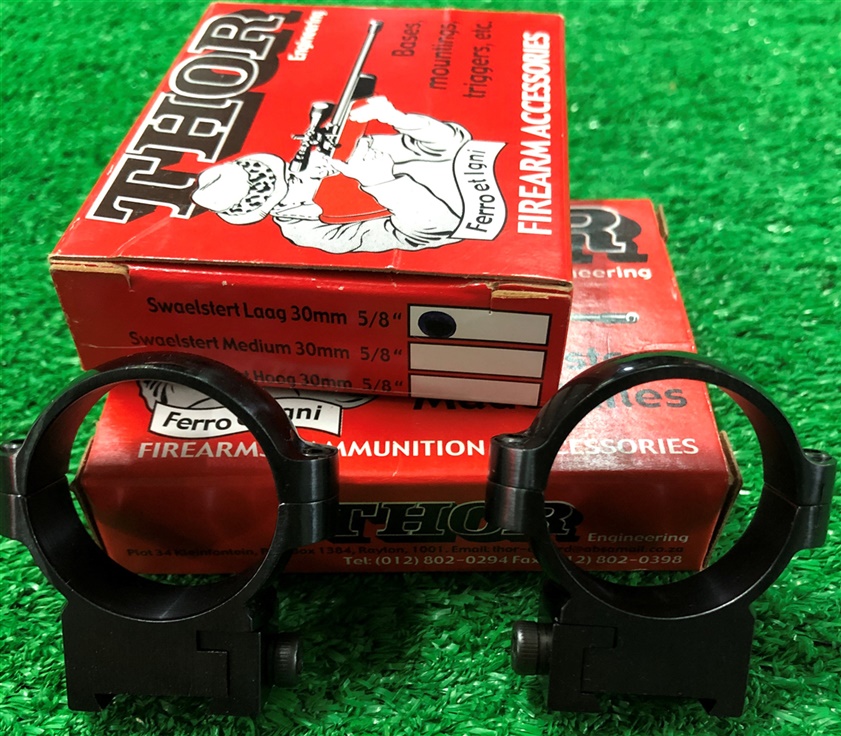 thor ringset 5-8inch low dovetail. Thor Rings Dove Tail Low 5/8 1"