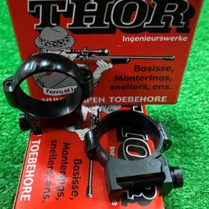 thrwl30. Thor Ringset Weaver Type Steel Low 30mm
