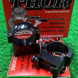 thrwm-1. Thor Ringset Weaver Type Steel Medium 1"