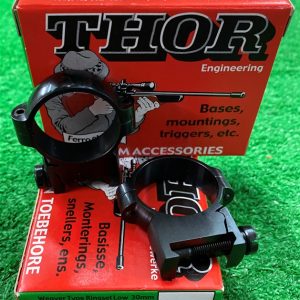 thrwm30. Thor Ringset Weaver Type Medium Steel 30mm