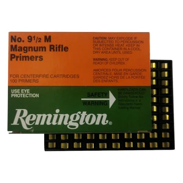 DFREM22622 #1. Primers Magnum Rifle Remington 9-1/2 100's