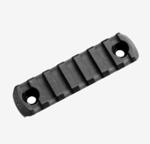ISSMAG591-BLK #1. Magpul M-Lok Polymer Rail Section 7 Slots - Black