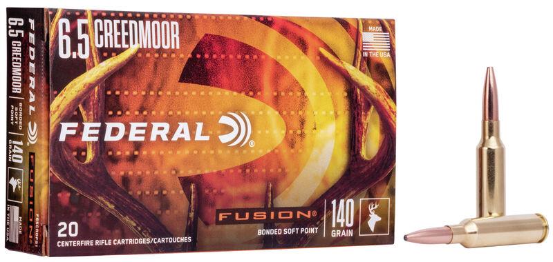 FORAF-0060 #1. Ammo 6.5mm Creedmoor 140Gr Federal Fusion 20's