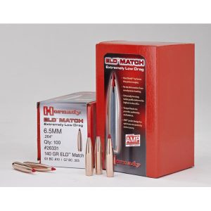 ISS26331 #2. P 6.5mm (.264) 140Gr Hornady ELD Match 100's