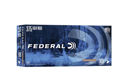 FORAF19 #1. Ammo 375 H&H 300gr Federal Power Shok 20's