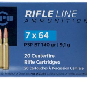 IA1PPU27A402 #1. Ammo 7x64 140gr PPU PSP BT 20's