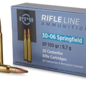 AOFPVA-062 #1. Ammo 30-06 SPR 150gr PPU SP 20's