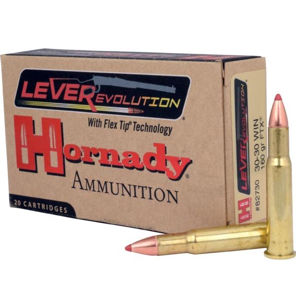 ISS82730 #1. Ammo 30-30 Win 160Gr Hornady FTX LVR 20's
