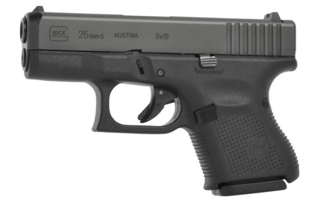 BERG26G5 #1. Glock G26 Gen5 Subcompact 9 mm Luger