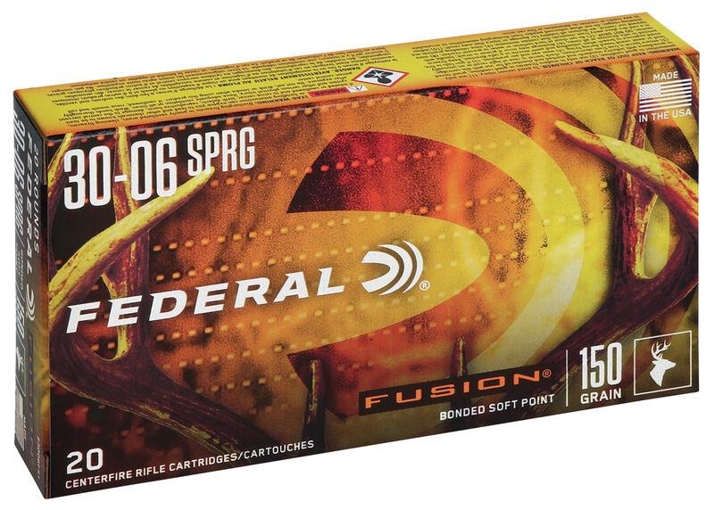 FORAF521 #2. Ammo 30-06 SPR 150Gr Federal Fusion 20's