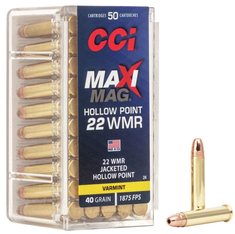 FORAR20 #1. Ammo 22LR 40gr WM CCI Maxi Mag HP 50's