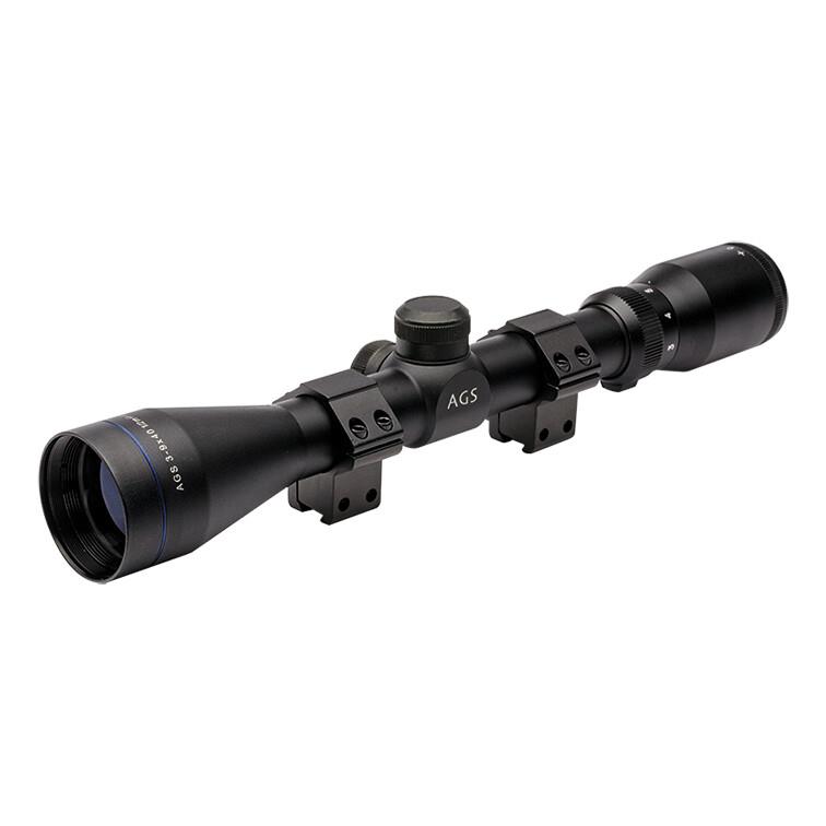 AOSAGSS3940 #1. AGS Cobalt 3-9x40 Scope 1" HMD + 3/8"MNTS