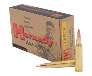 ISS8132 #2. Ammo Hornady 250 Savage 100Gr Interlock 20's