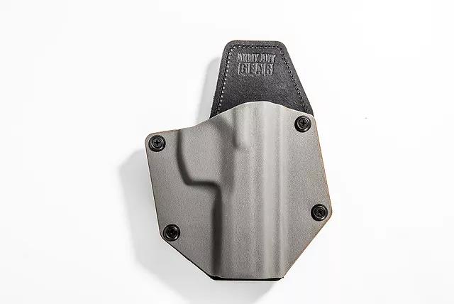ANTLUT-G19-RH #1. Glock 19/23 OWB Lieutenant Army Ant Kydex HolsterRight Hand Black