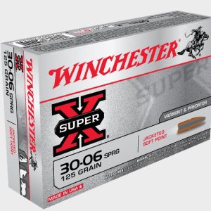 NYAW-X30062 #1. Ammo 30-06 SPR 125Gr Winchester Super-X JSP 20's