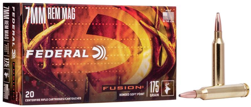 FORAF513 #1. Ammo 7mm RM 175gr Federal Fusion 20's