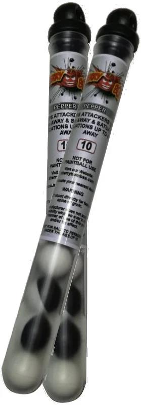 KILPB10T7 #1. Pepper Balls 7% Tube Of 10 Tac Spec