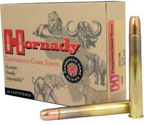 ISS8256 #1. Ammo 450 NE 480Gr Hornady DGS 20's