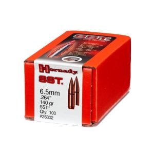 ISS26302 #1. P 6.5mm (264) 140Gr Hornady SST 100's