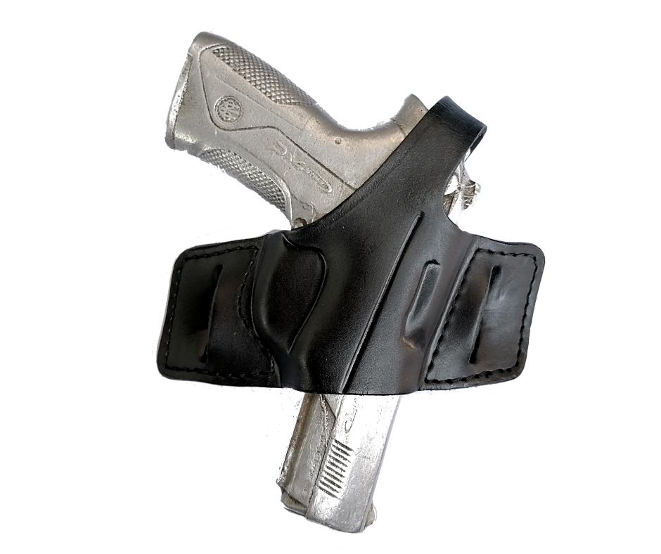 ELP101PX4RHBL #1. El Paso Thumbreak Bikini Leather Holster PX4 Right Hand Black Outside Waistband