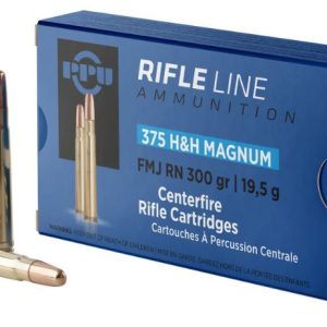 AOFPVA-265 #1. Ammo 375 H&H 300Gr PPU FMJ RN 10's