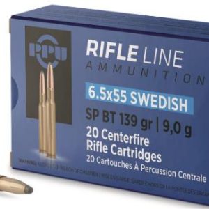 AOFPVA-084 #1. Ammo 6.5x55 Swedish (SE) 139Gr PPU SP BT 20's