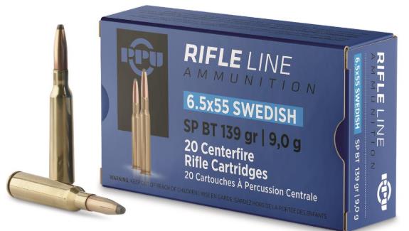 AOFPVA-084 #1. Ammo 6.5x55 Swedish (SE) 139Gr PPU SP BT 20's