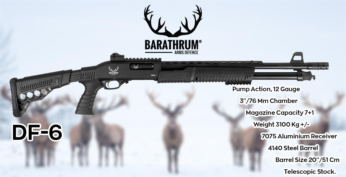 FORBAR-002 #1. Shotgun Nordiske / Barathrum 12Ga DF-6 Pump Action 20"