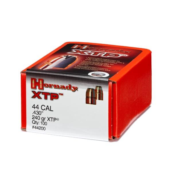 ISS44200 #1. P 44 Cal (.430) 240gr Hornady XTP 100's