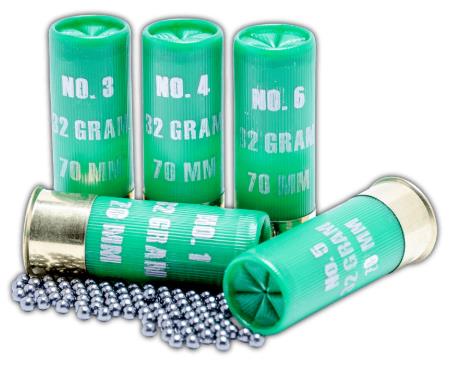 SGAAGBS3 #1. Ammo 12GA 32Gr African Game Bird Shot 70mm No 3 25's
