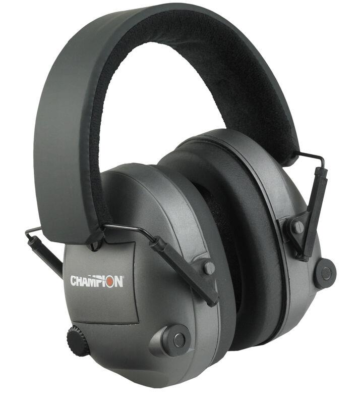 FORCHA-014 #1. Ear Muffs Electronic Black Champion