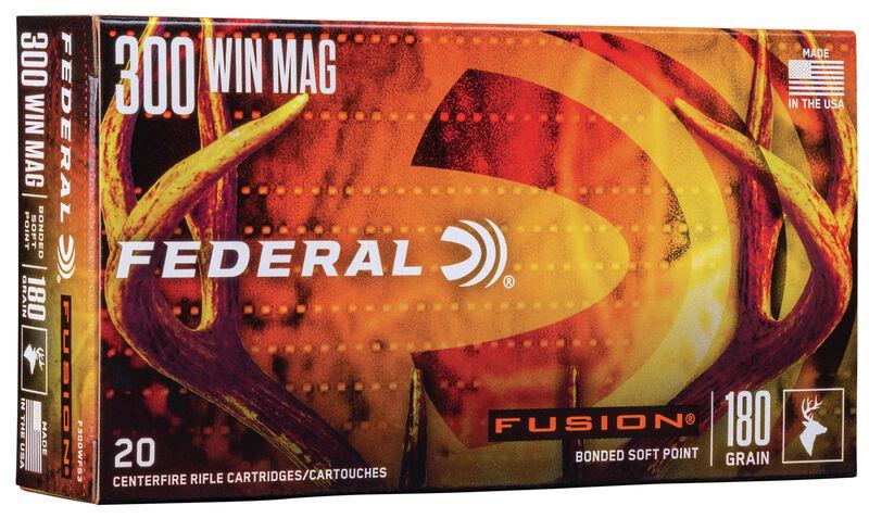 FORAF526 #1. Ammo 300 WM 180Gr Federal Fusion 20's