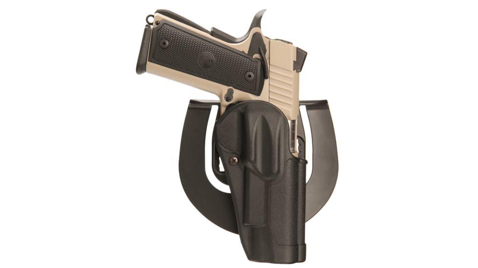 CUBH-415602BK-R #1. Blackhawk Sportster CQC Holster w/Loop/Paddle, Right Hand, Black, For Glock 19/23/32/36